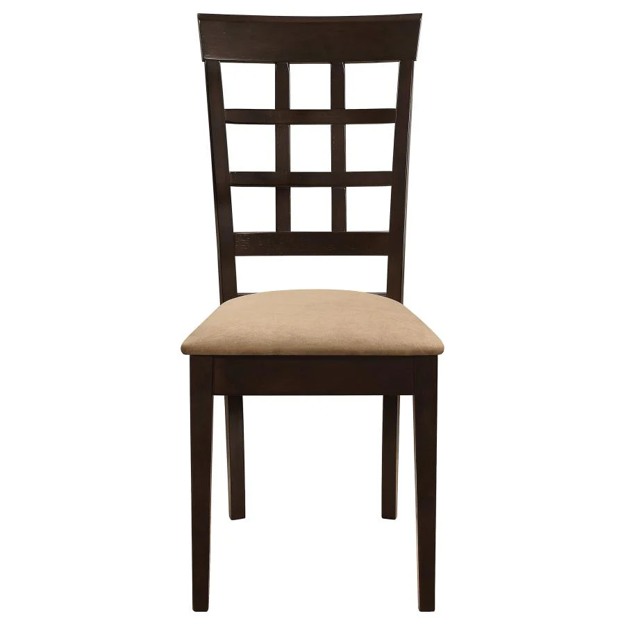 Gabriel - 5 Piece Rectangular 59" Dining Set - Cappuccino - Image 9