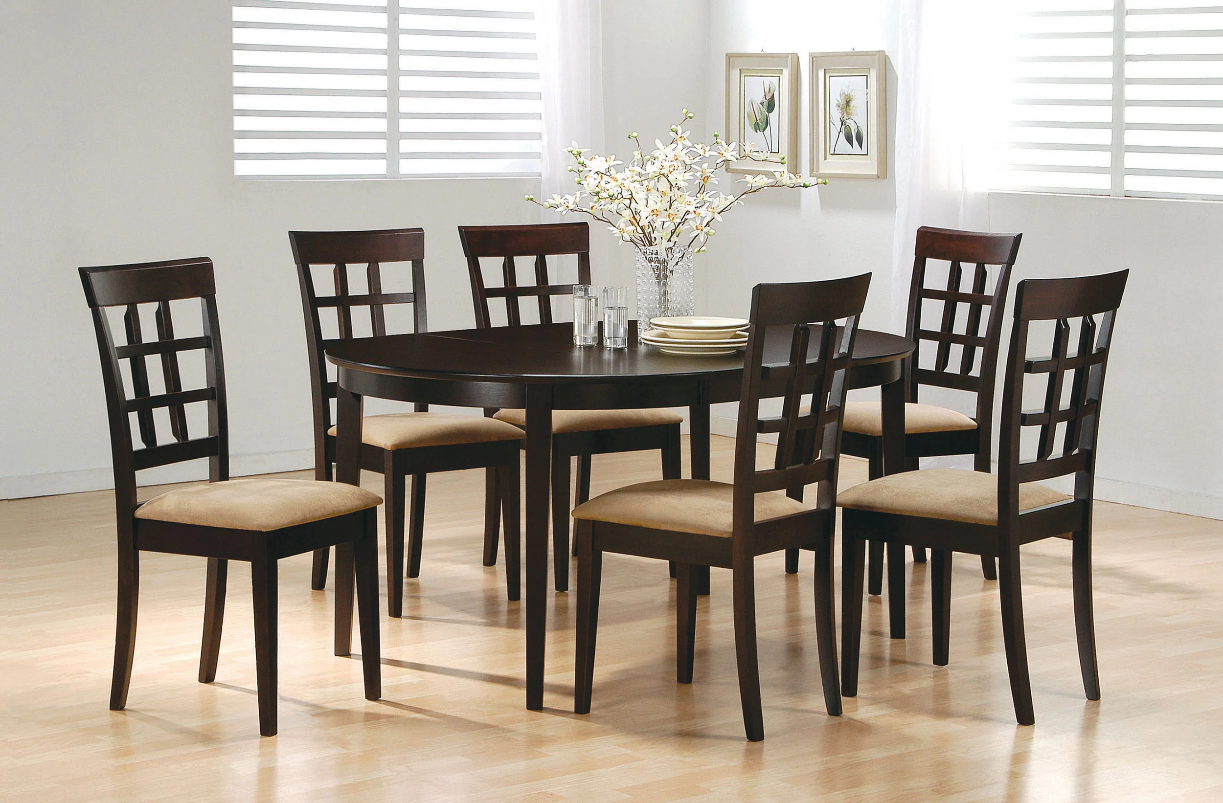 Gabriel - Extension Leaf Dining Table Set - Image 23