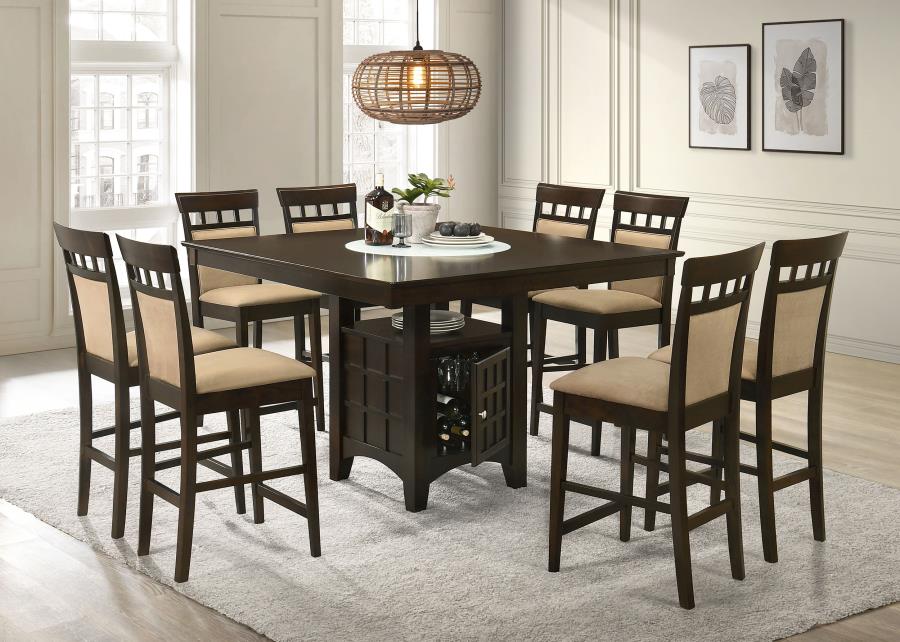 Gabriel - Closed Back Counter Chair (Set of 2) - Cappuccino - Image 12