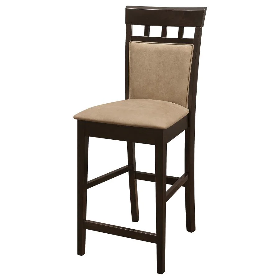 Gabriel - Closed Back Counter Chair (Set of 2) - Cappuccino - Image 5