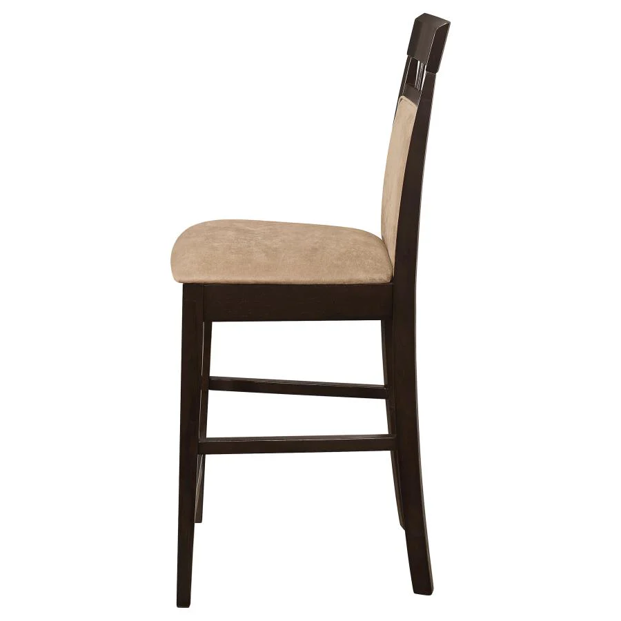 Gabriel - Closed Back Counter Chair (Set of 2) - Cappuccino - Image 6