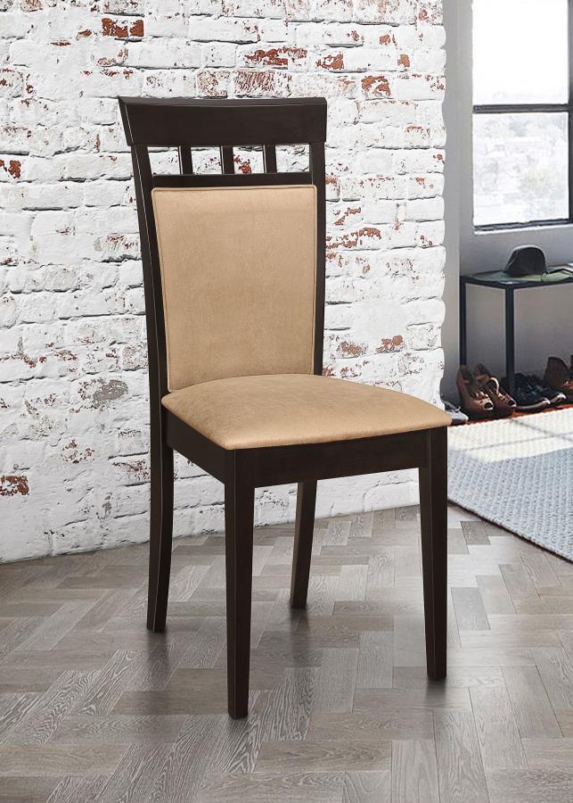 Gabriel - Closed Back Side Chairs (Set of 2) - Cappuccino - Image 2