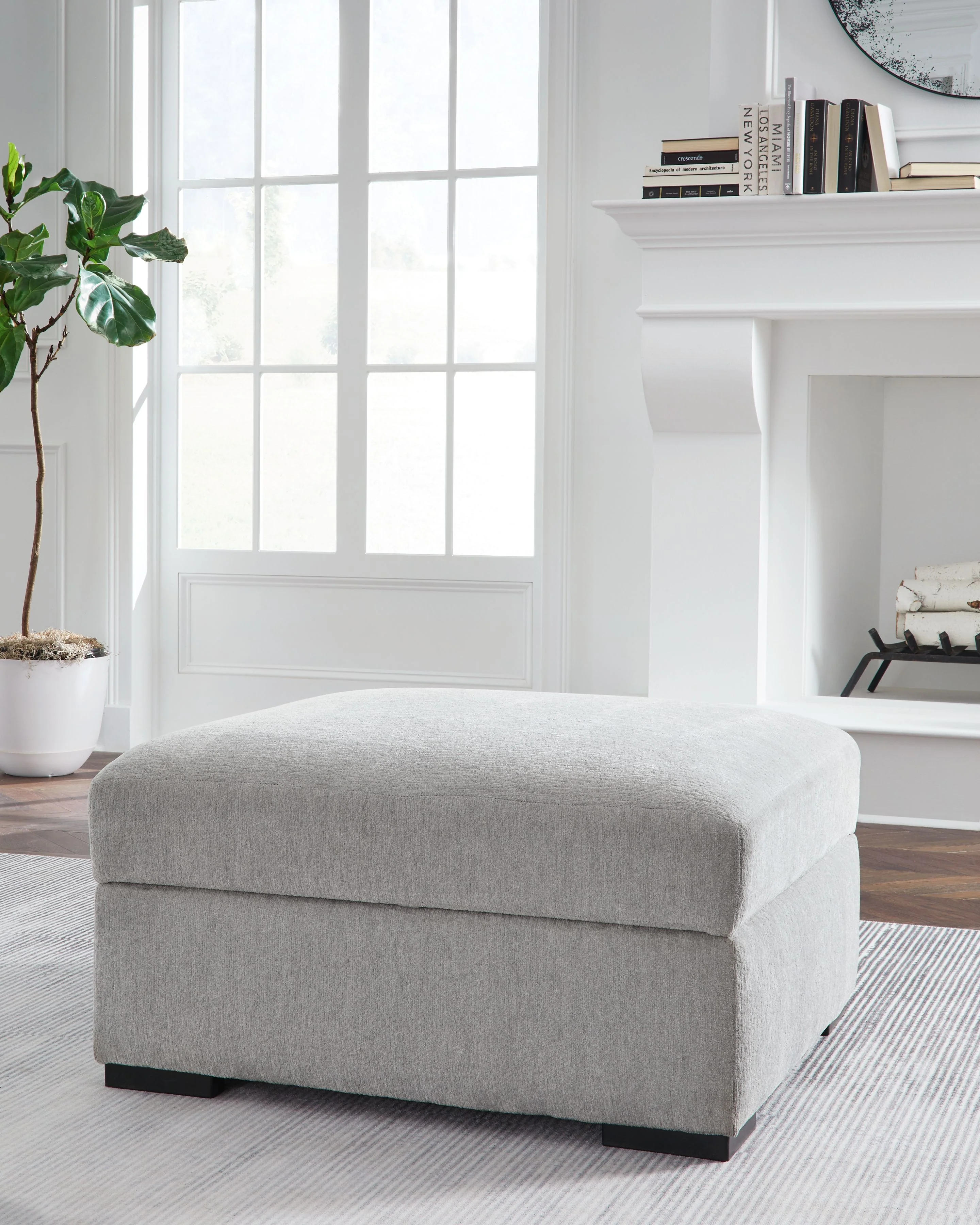 Gabyleigh - Ottoman With Storage - Nickel - Image 5