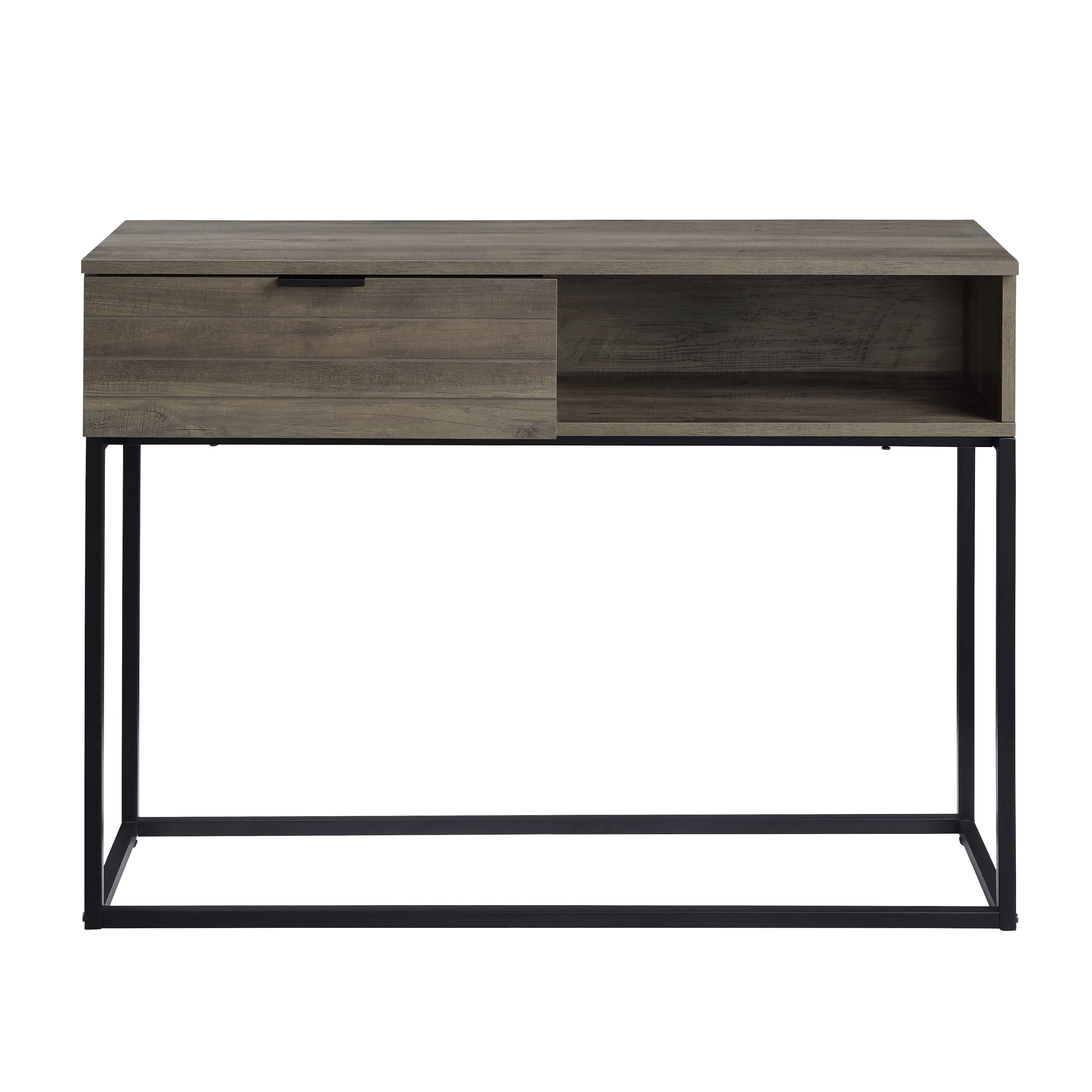 Galeno - Legs Writing Desk - Rustic Oak / Black - Image 10