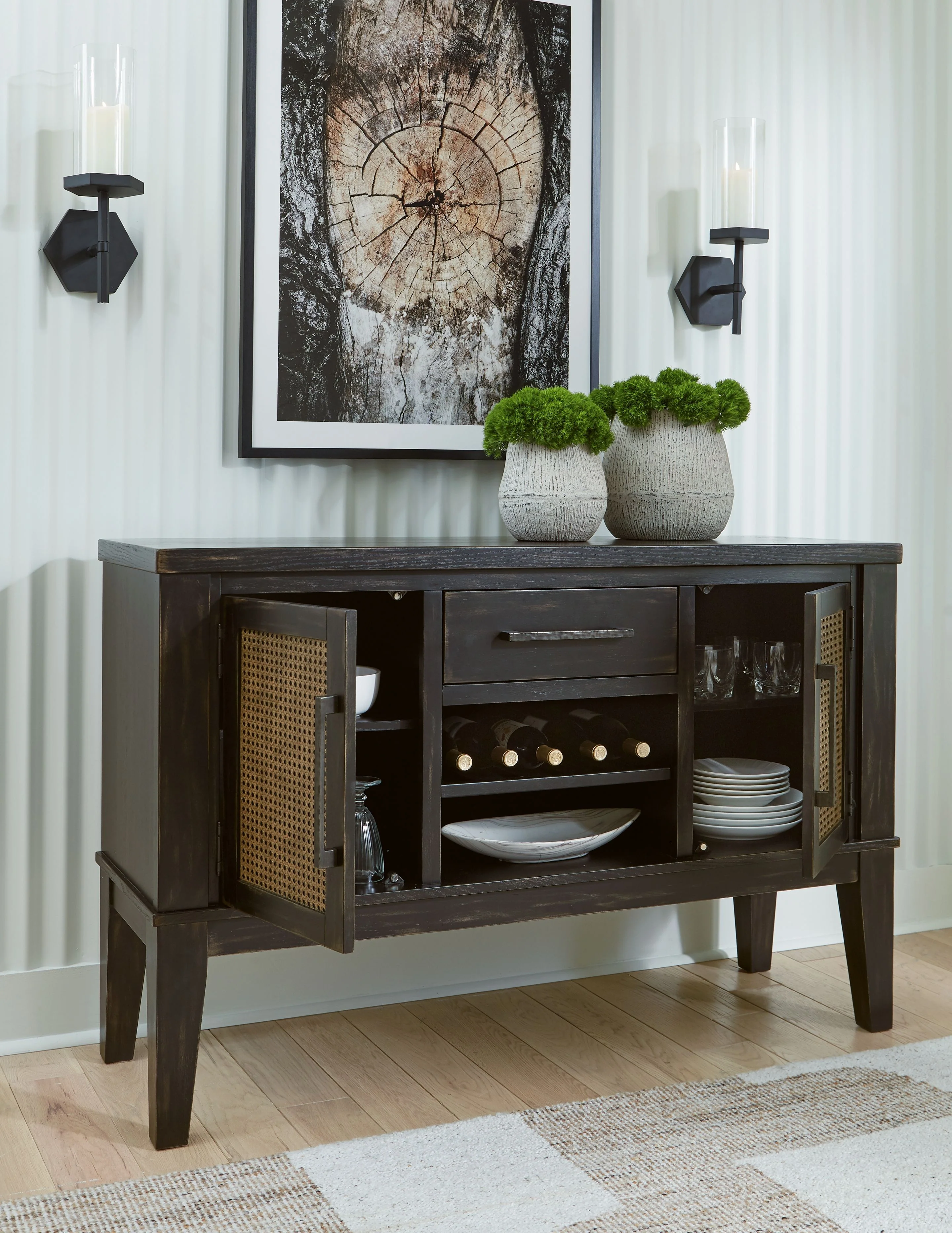 Galliden - Dining Room Server - Black - Image 8