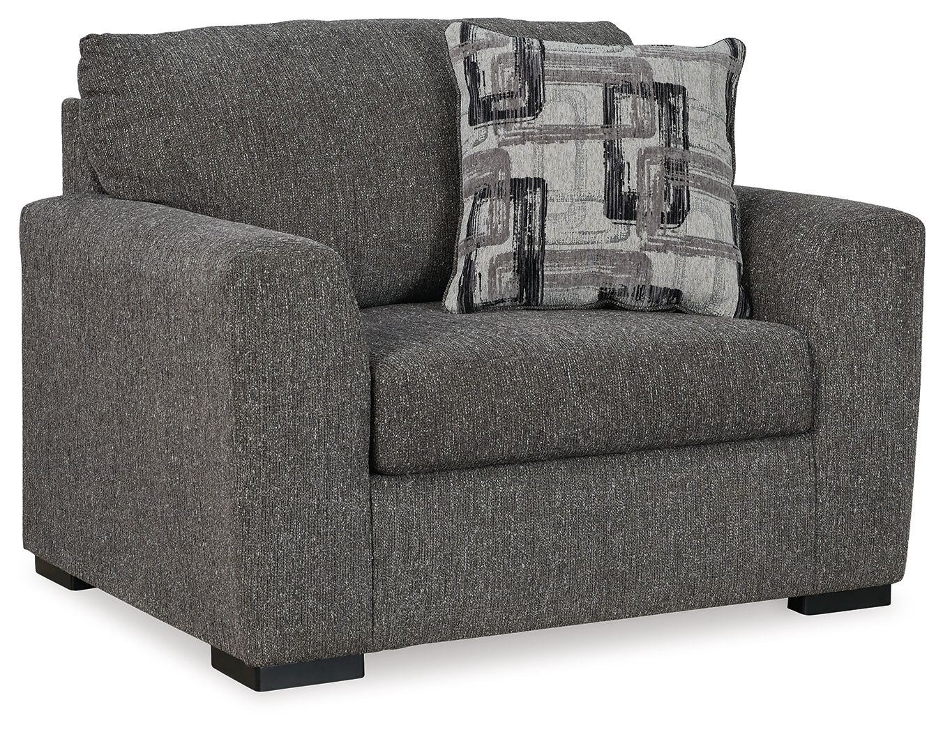 Gardiner - 2 Pc. - Chair And A Half, Ottoman - Pewter - Image 7