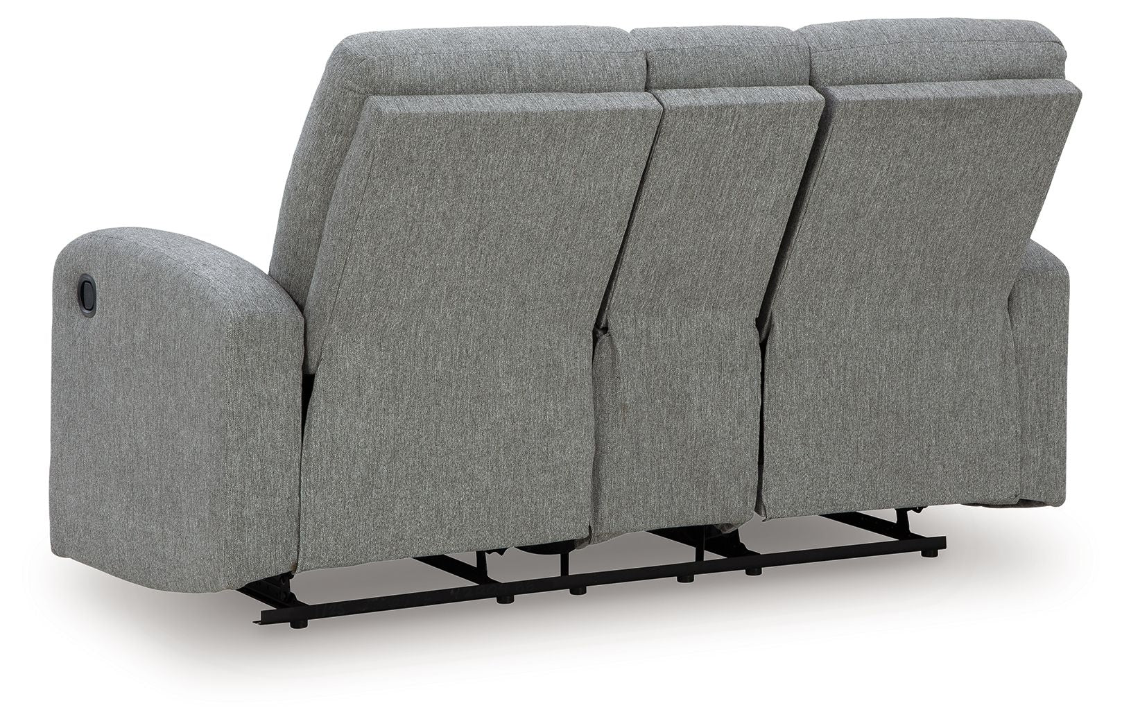 Gauntlet - Double Recline Loveseat With Console - Sterling - Image 8