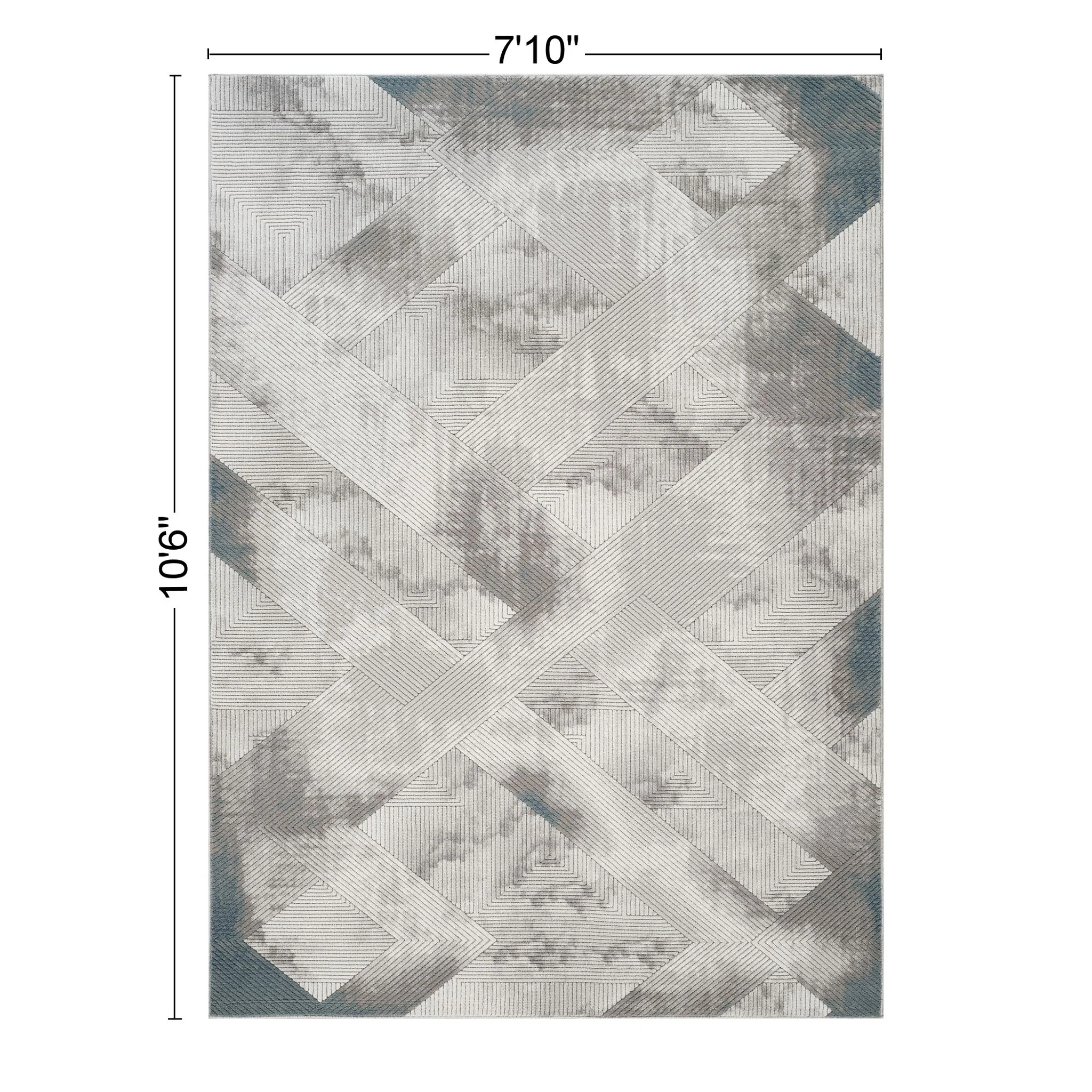 Geometrix - Contemporary Rug With 3D Effect - Image 8