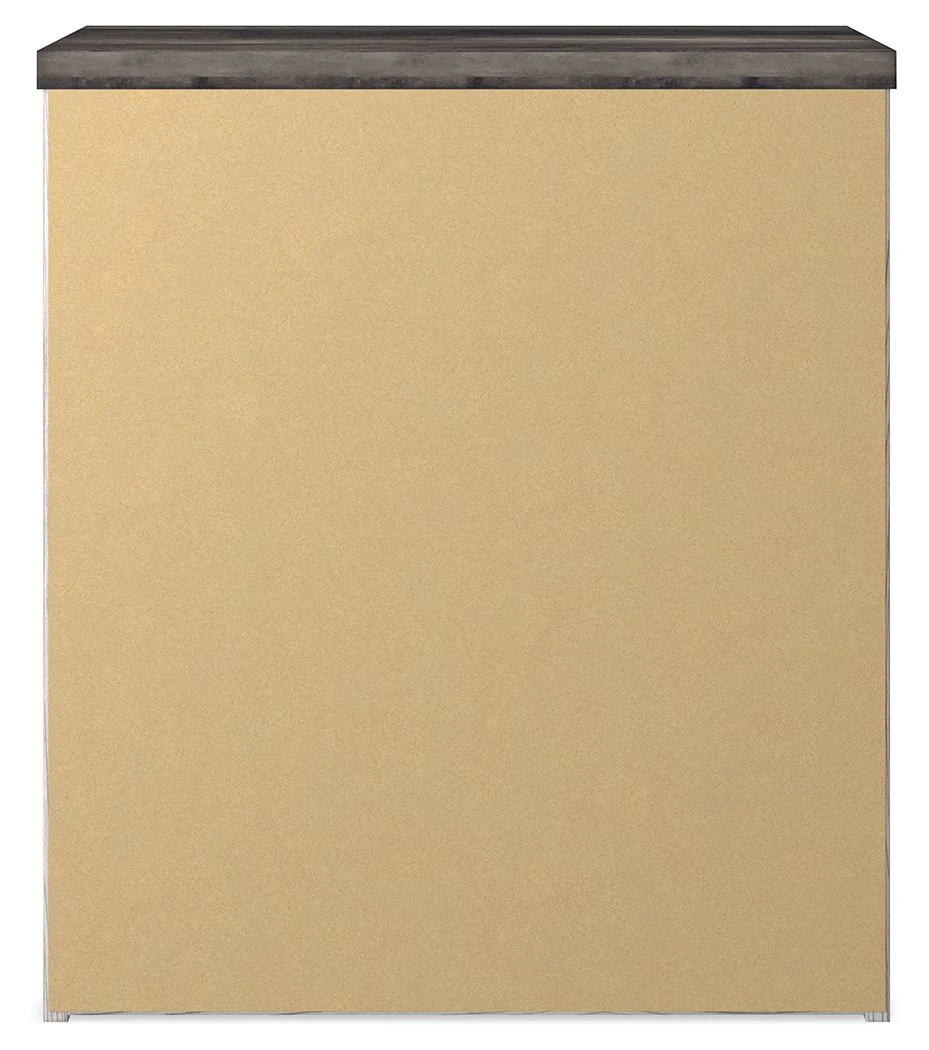 Gerridan - Two Drawer Night Stand - White / Gray - Image 2