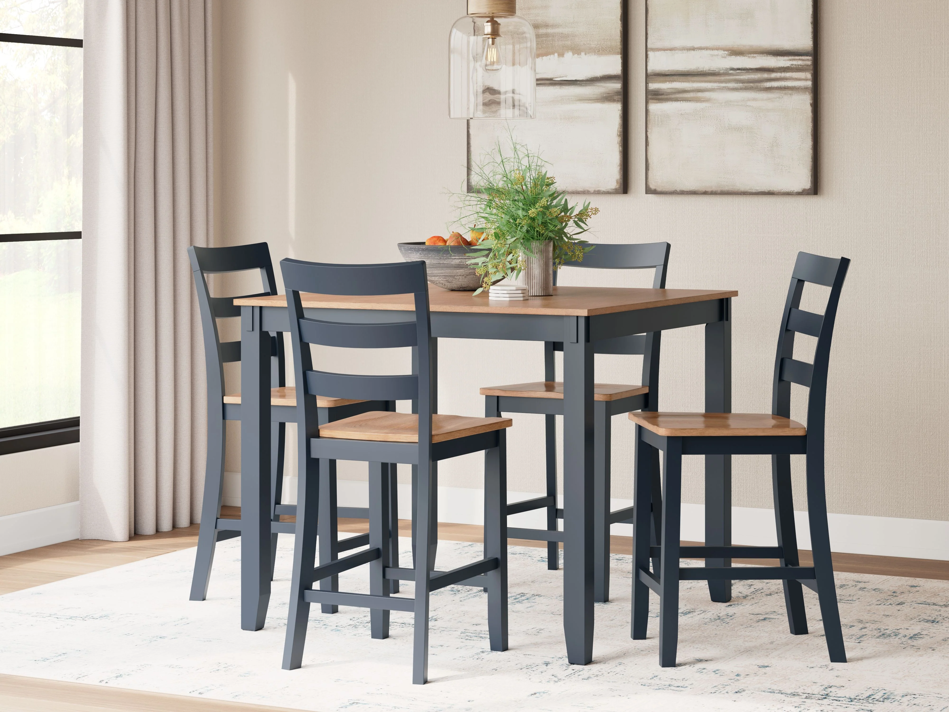 Gesthaven - Dining Room Counter Table Set - Image 18
