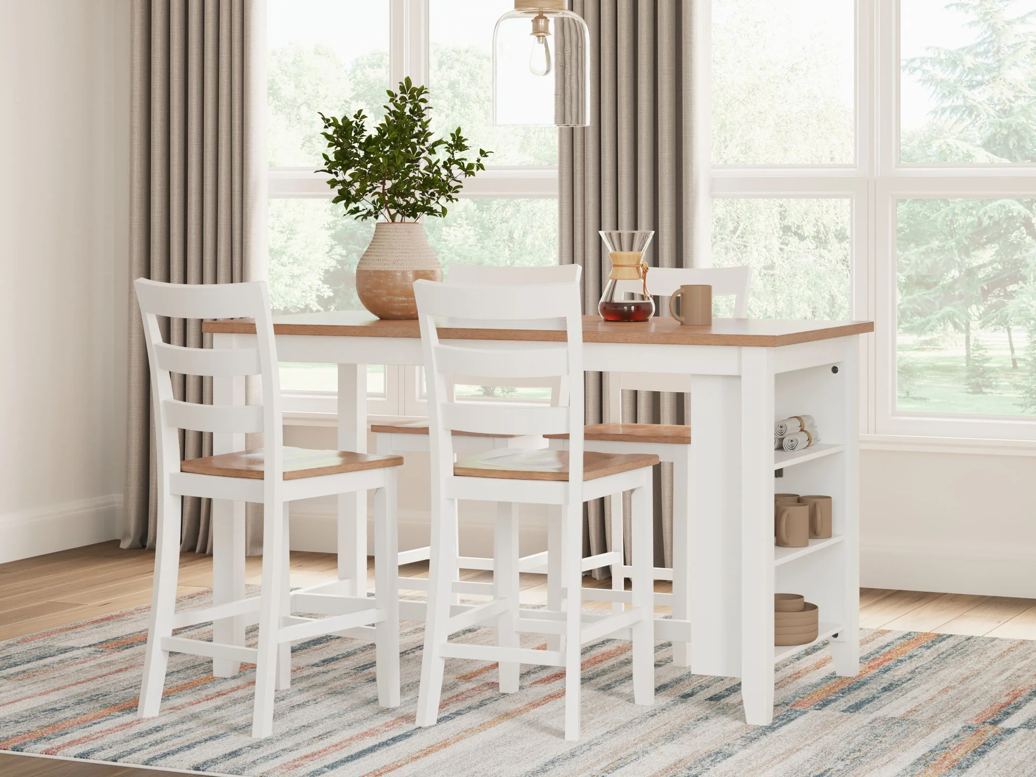 Gesthaven - Rectangular Dining Room Counter Table - Image 16