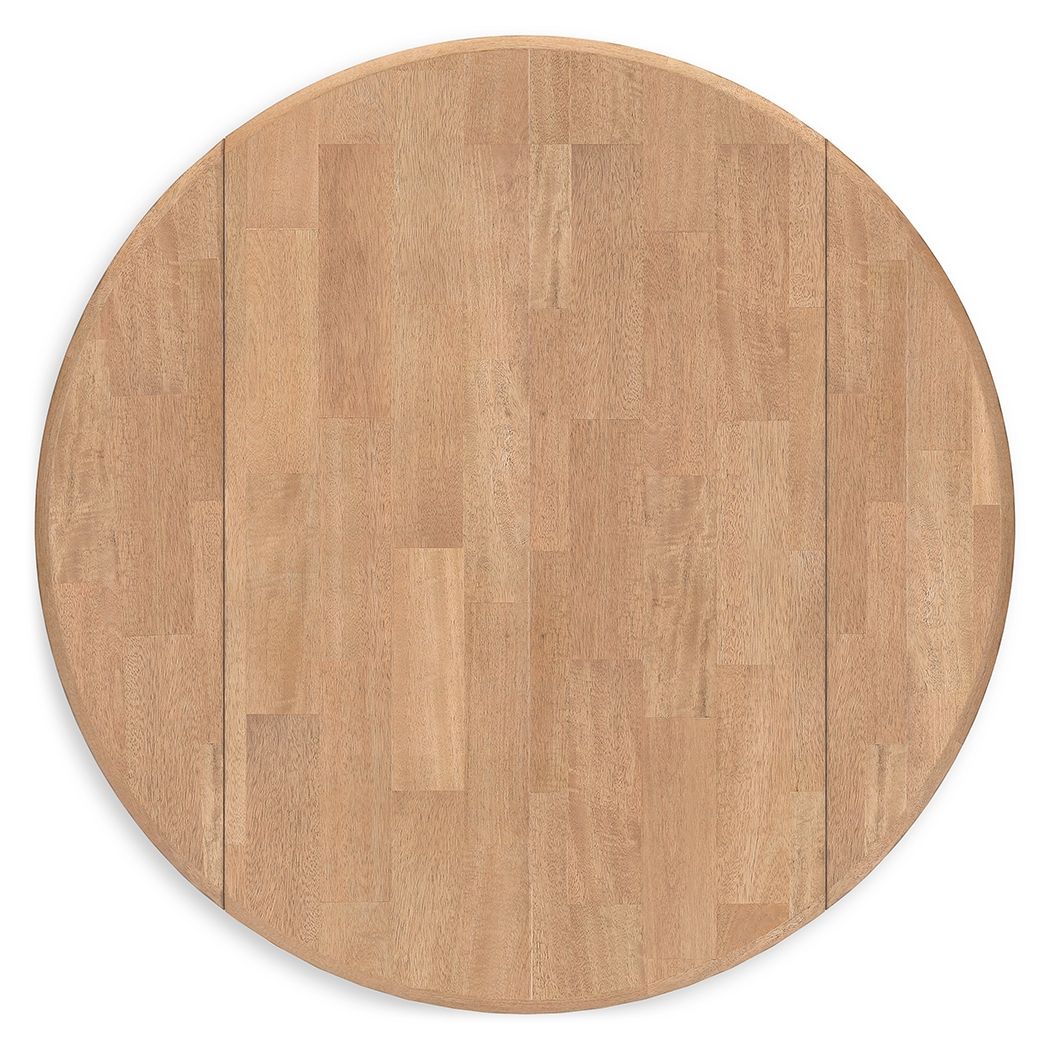 Gesthaven - Round Dining Room Drop Leaf Table - Image 16