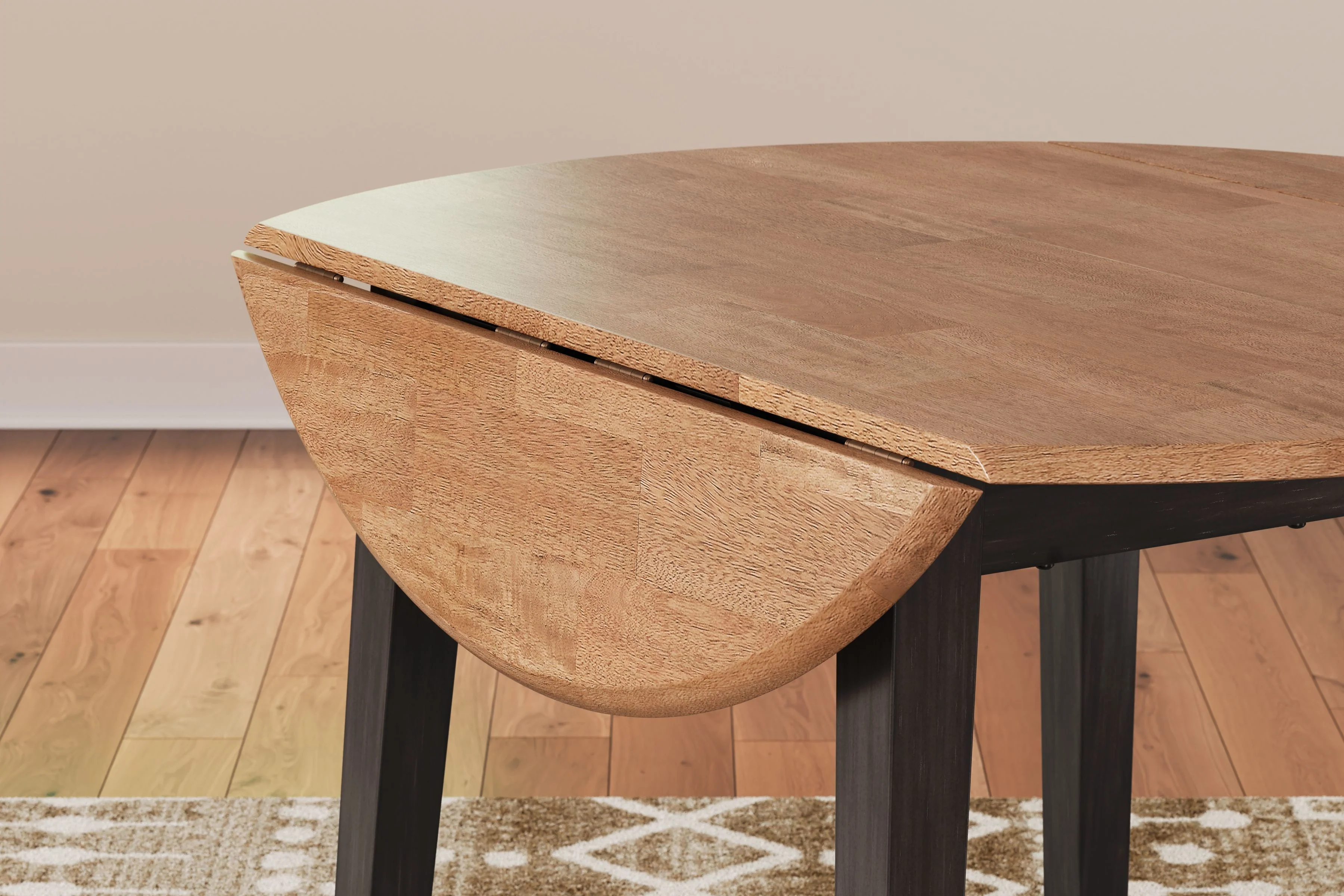 Gesthaven - Round Dining Room Drop Leaf Table - Image 26