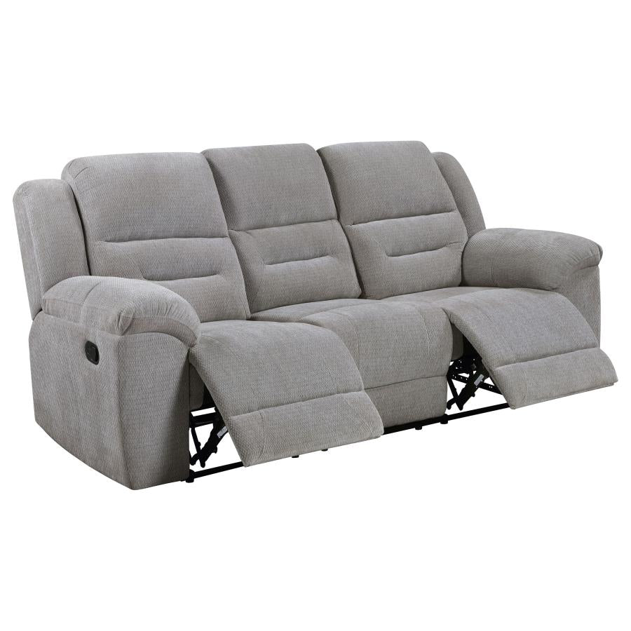 Gilson - Chenille Upholstered Sofa Set - Image 8