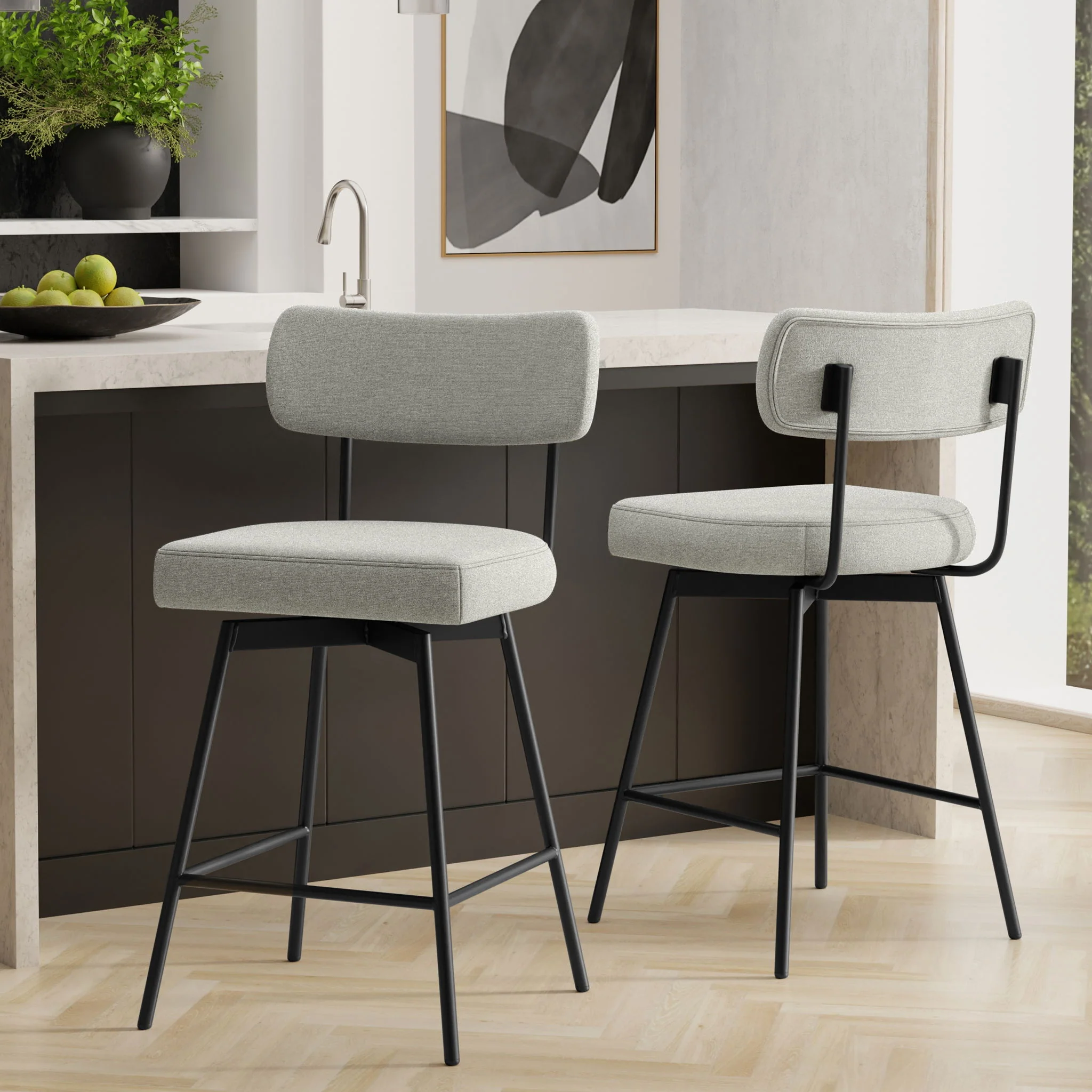 Giselle - Swivel Counter Height Stool (Set of 2) - Image 8
