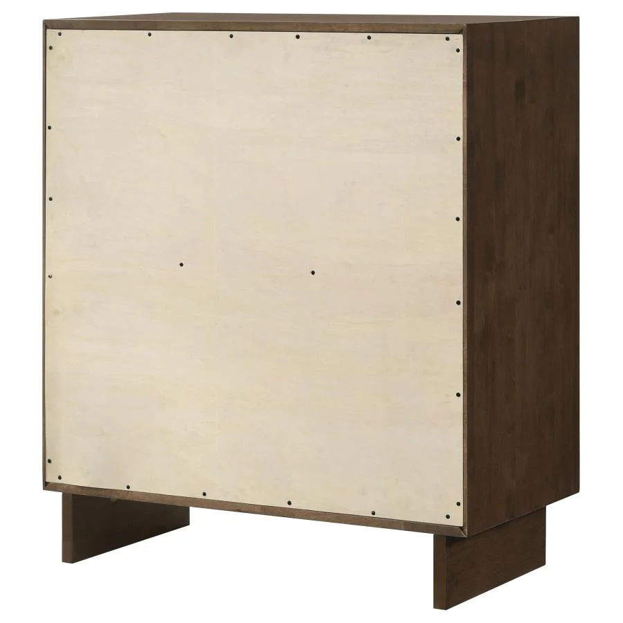 Glenwood - 4-Drawer Chest Of Drawers - Warm Brown - Image 8