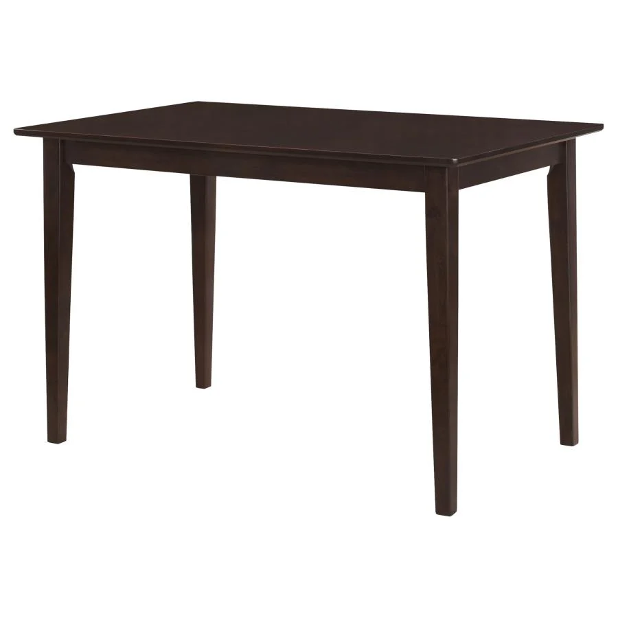 Gomez - 5 Piece Rectangular Dining Table Set - Cappuccino - Image 3