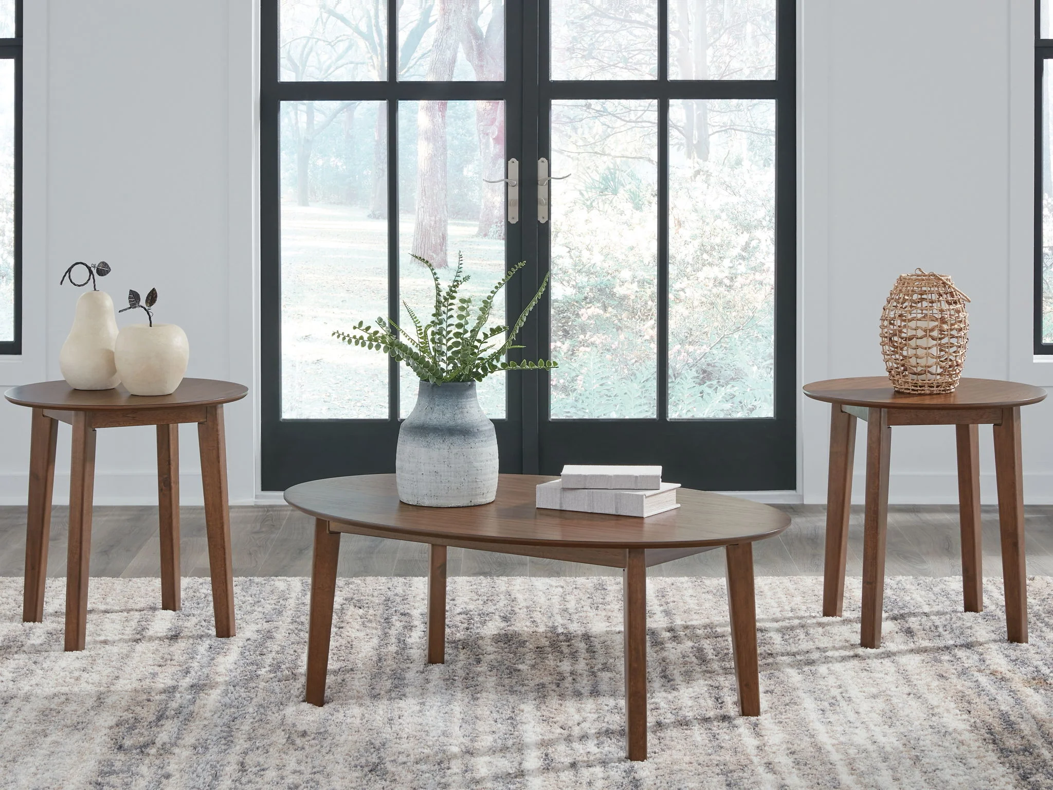 Gordonay - Occasional Table Set (Set of 3) - Brown - Image 2