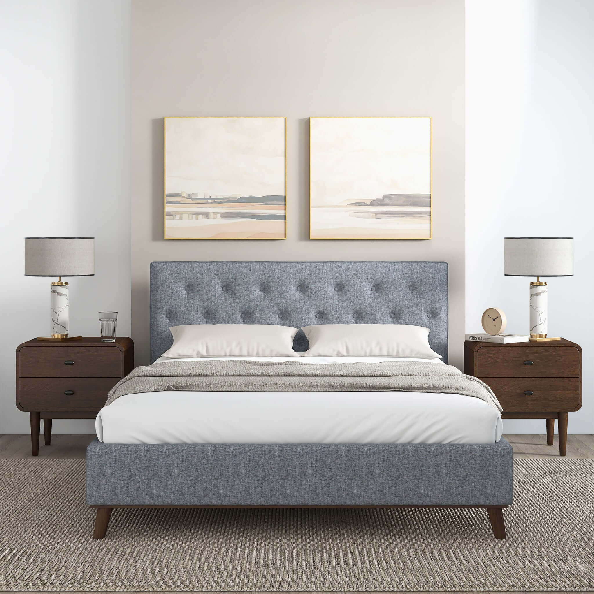 Graceville - Elegant Design Platform Bed - Image 10
