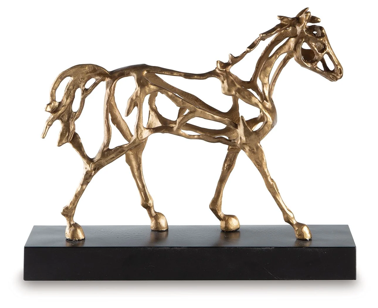 Grainville - Sculpture - Antique Gold Finish - Image 2