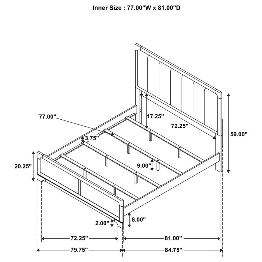 Gran Park - Panel Bed - Image 30