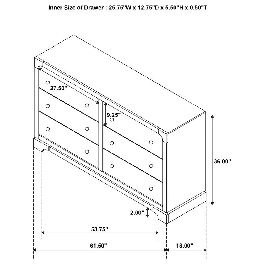 Gran Park - Panel Bedroom Set - Image 91