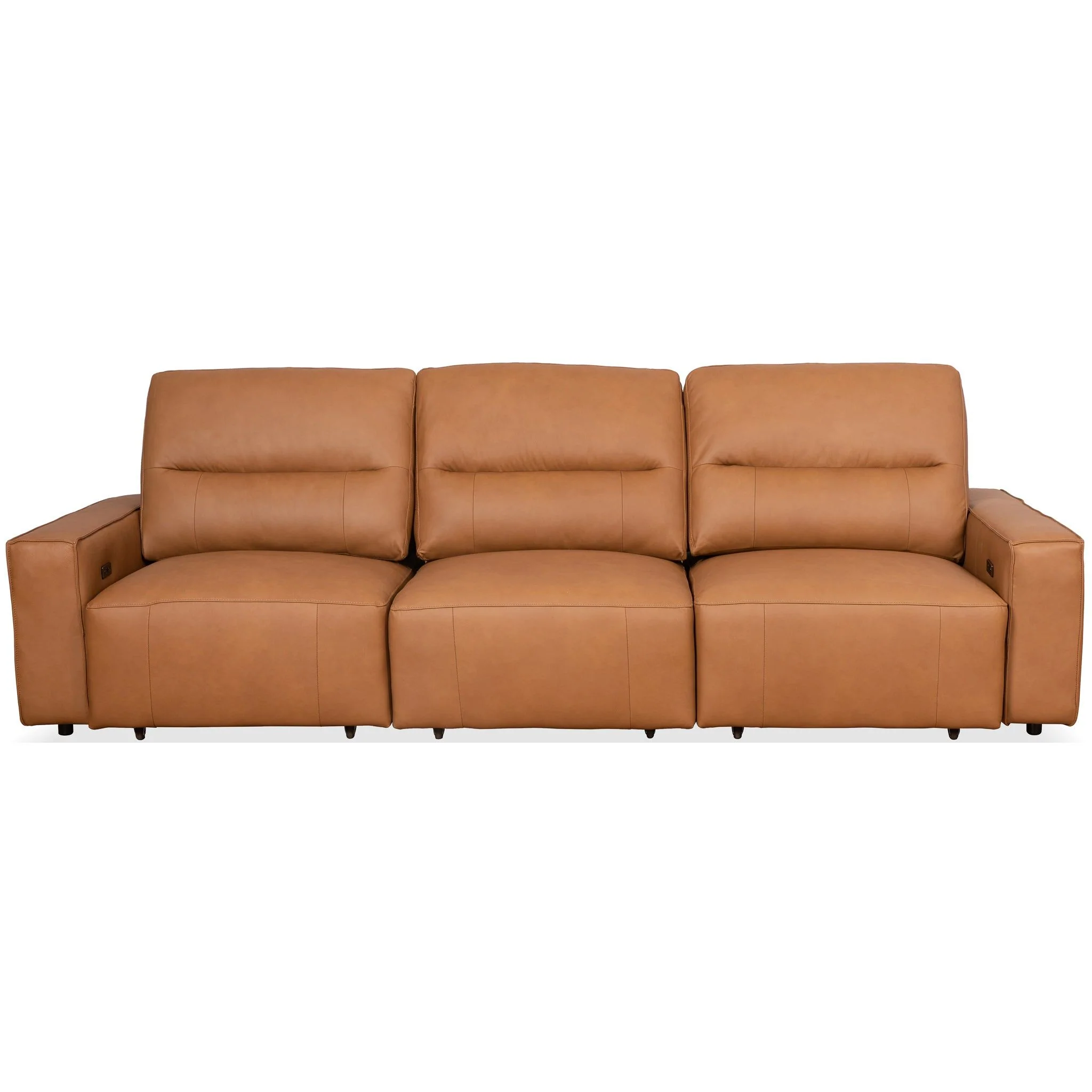 Grant - Triple Power Convertible Sofa - Cognac - Image 5
