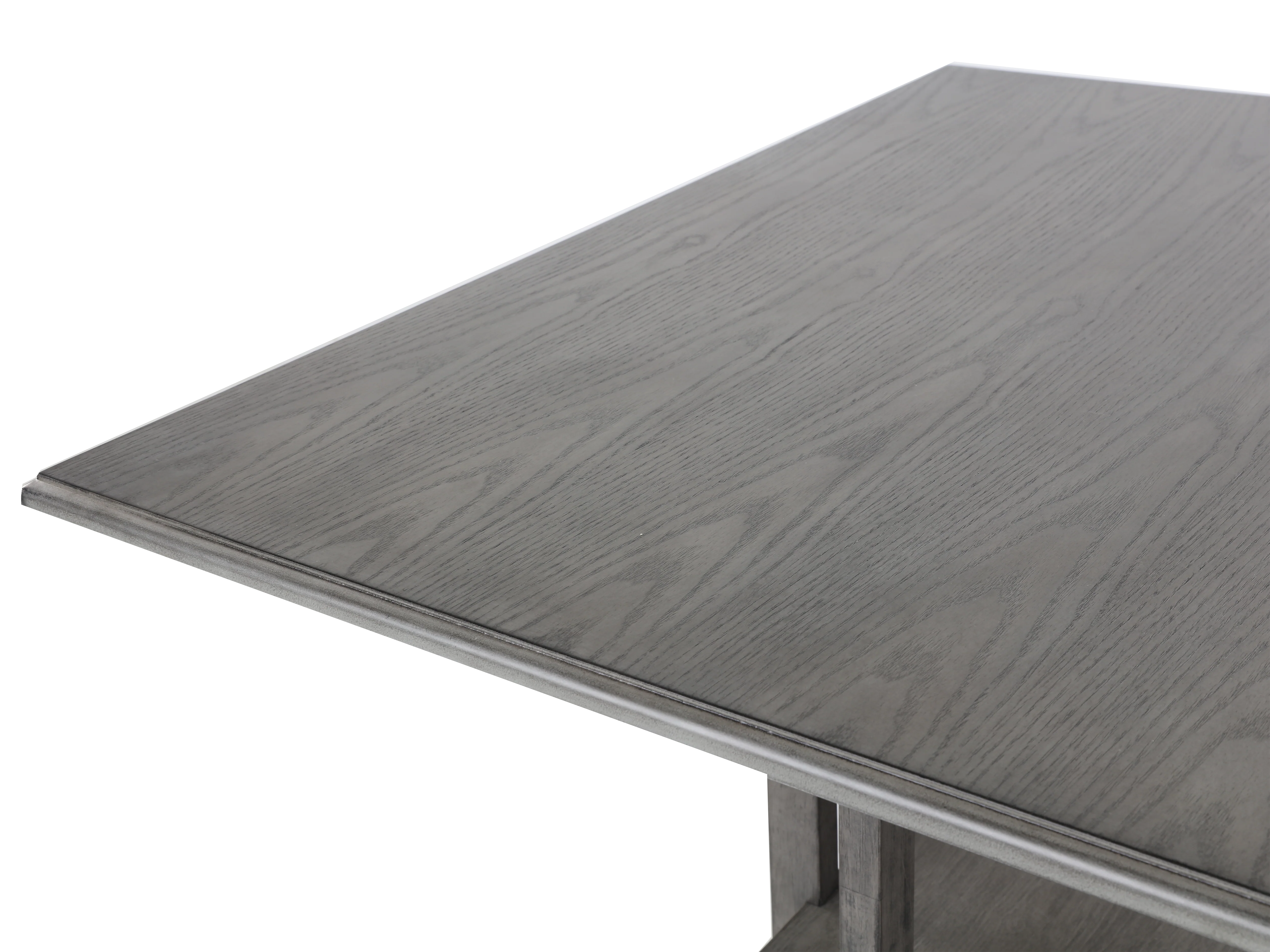 Gray Counter Height 5-Piece Dinette Set with Upholstered Chairs - Image 4