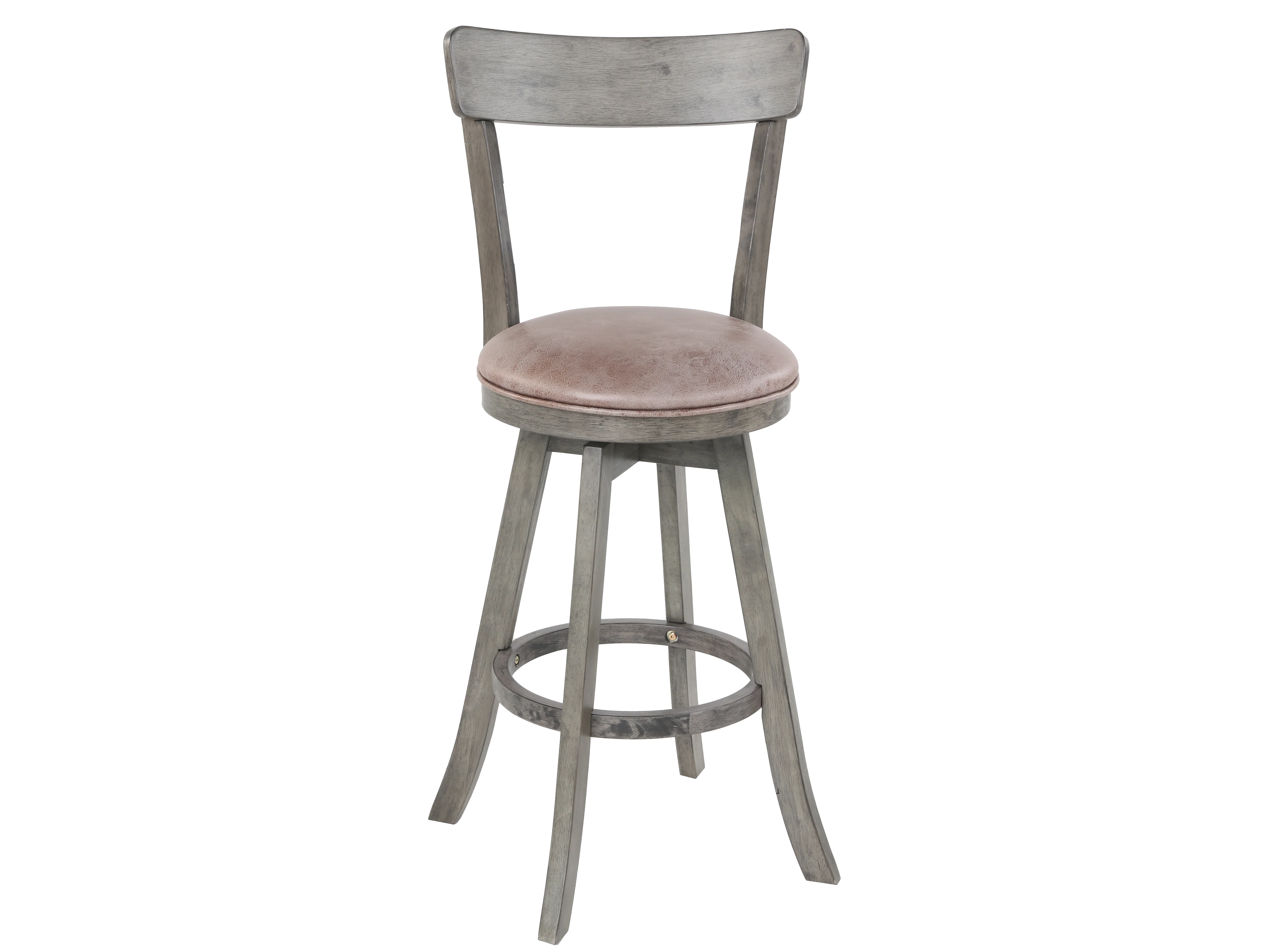 Gray Counter Height 5-Piece Dinette Set with Upholstered Chairs - Image 5
