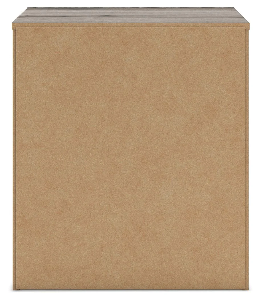 Graystorm - Two Drawer Night Stand - Brown Gray - Image 10