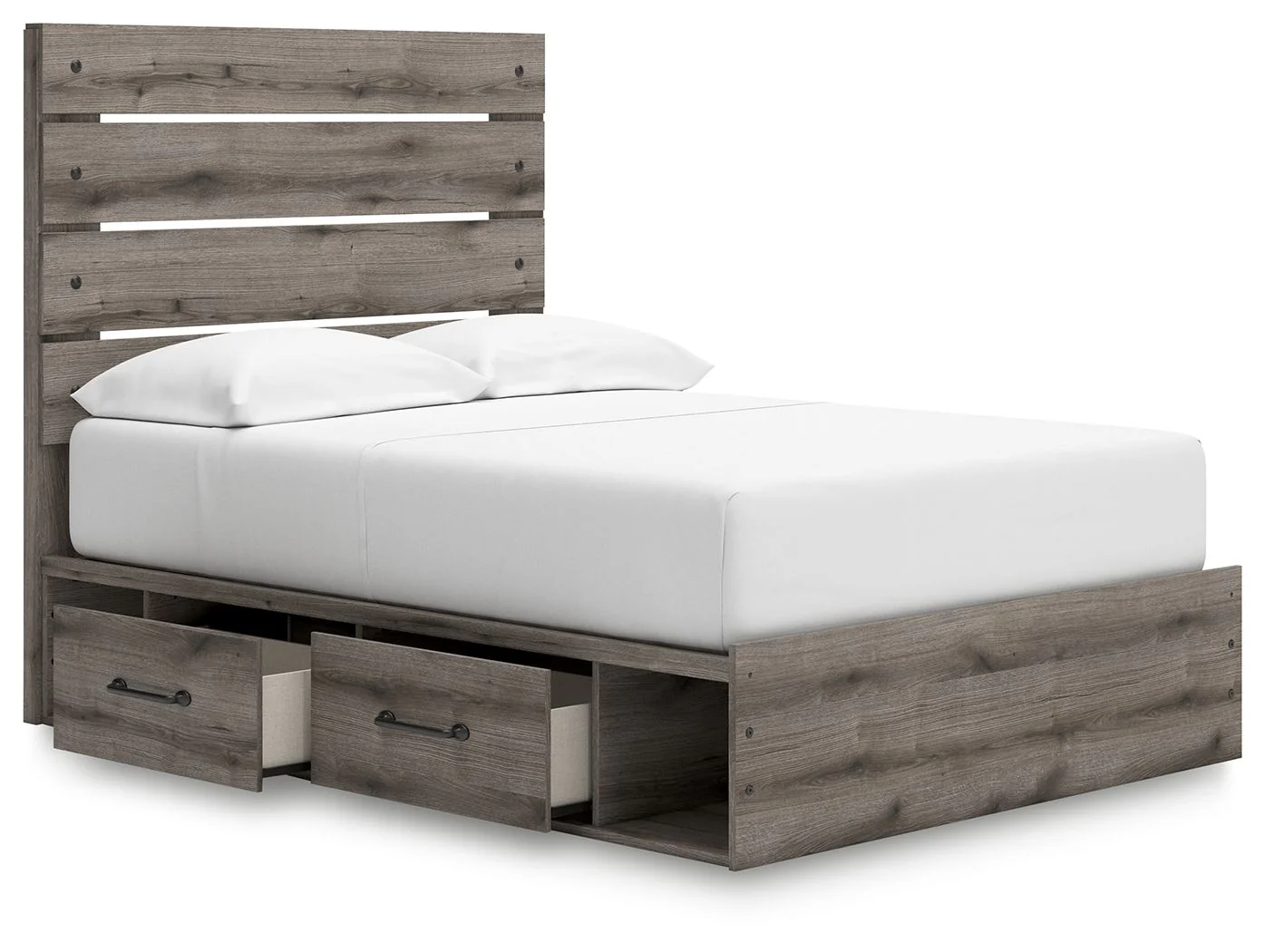 Graystorm - Panel Bed With Storage - Image 12