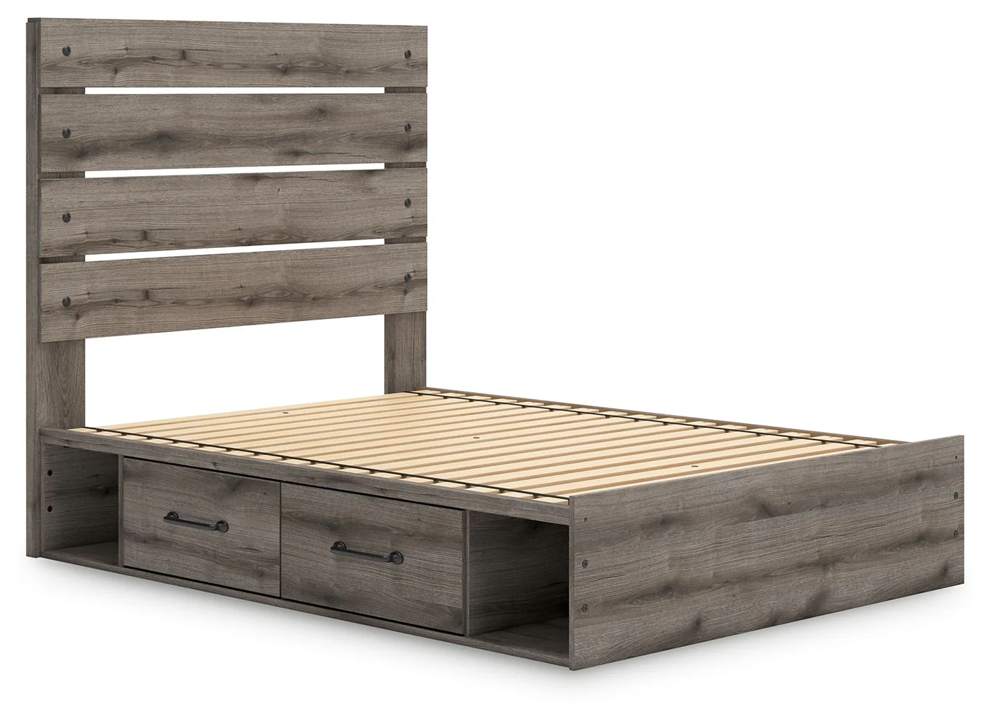 Graystorm - Panel Bed With Storage - Image 2