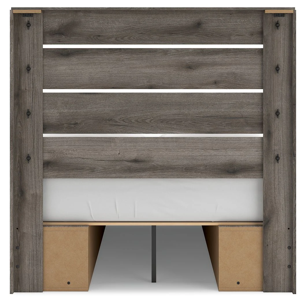 Graystorm - Panel Bed With Storage - Image 5