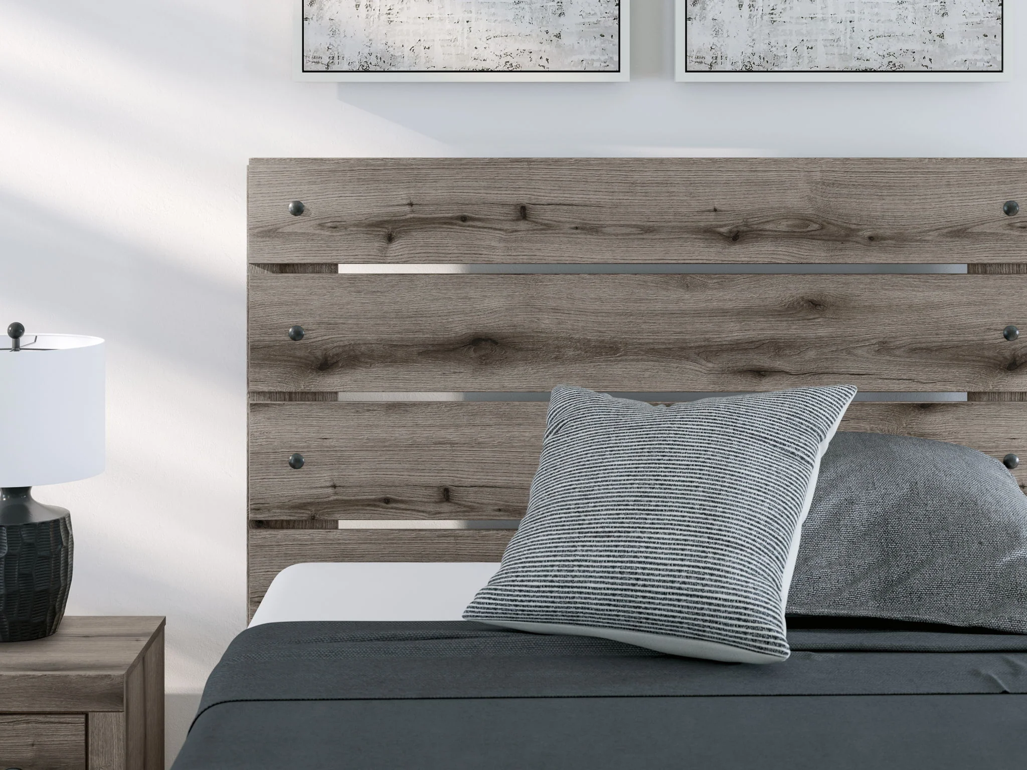 Graystorm - Panel Bed With Storage - Image 9