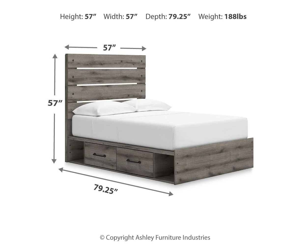 Graystorm - Panel Storage Bed - Image 7
