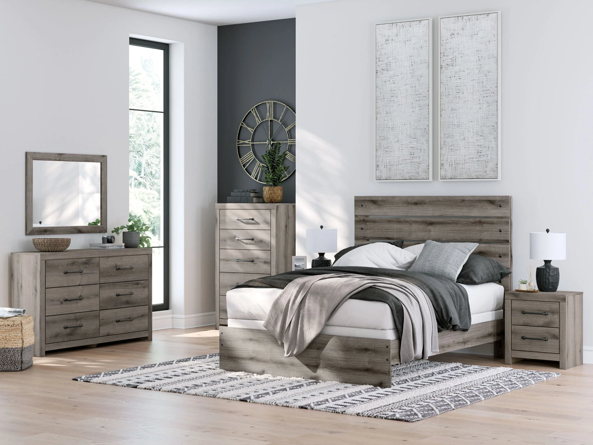 Graystorm - Six Drawer Dresser - Image 5