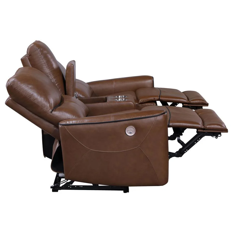 Greenfield - Power Reclining Sofa Set - Image 44
