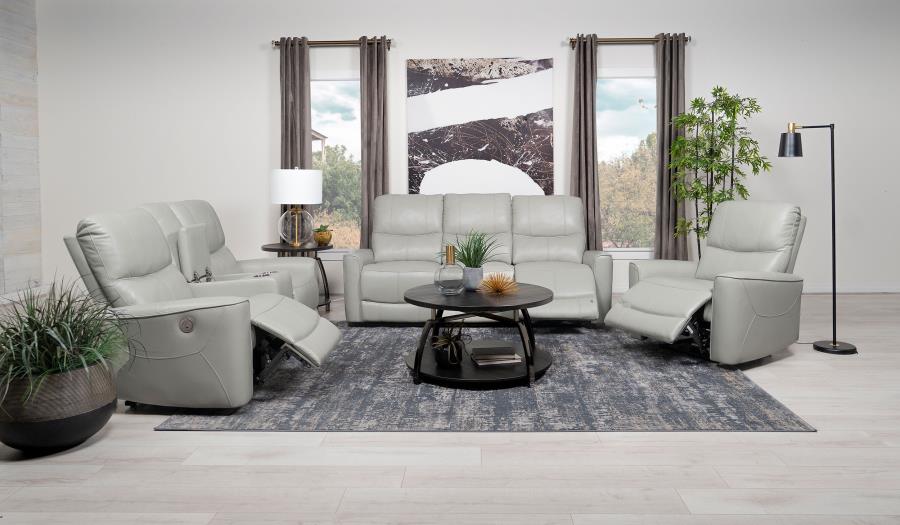 Greenfield - Power Reclining Sofa Set - Image 6