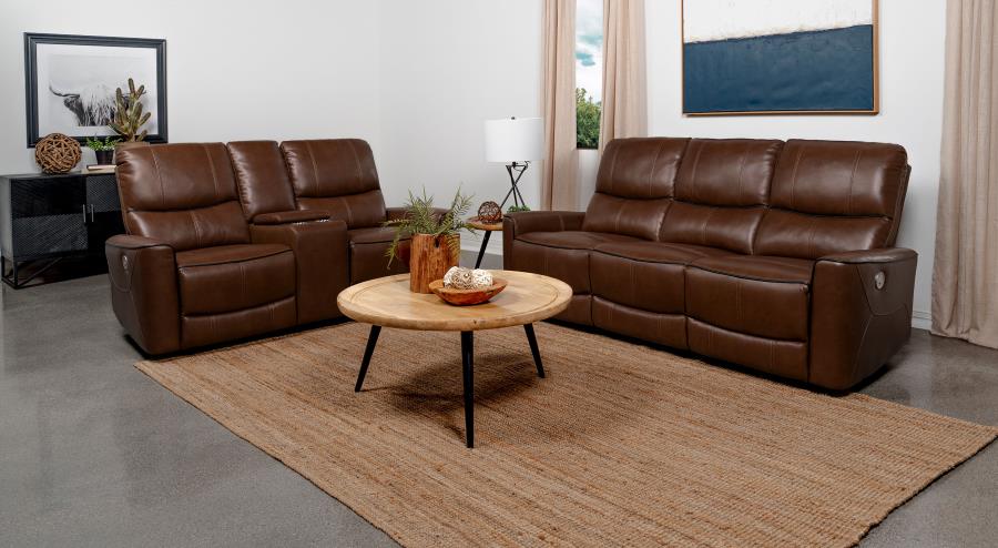 Greenfield - Power Reclining Sofa Set - Image 8