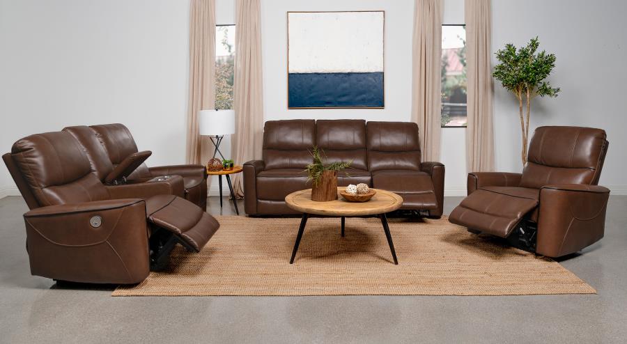 Greenfield - Upholstered Power Reclining Loveseat - Image 28