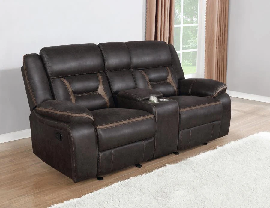 Greer - Upholstered Motion Reclining Loveseat - Image 4