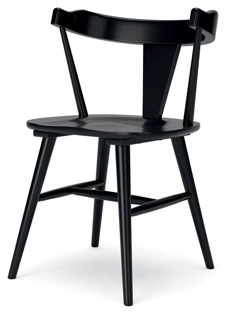 Gretlynn - Dining Room Side Chair (Set of 2) - Black - Image 4