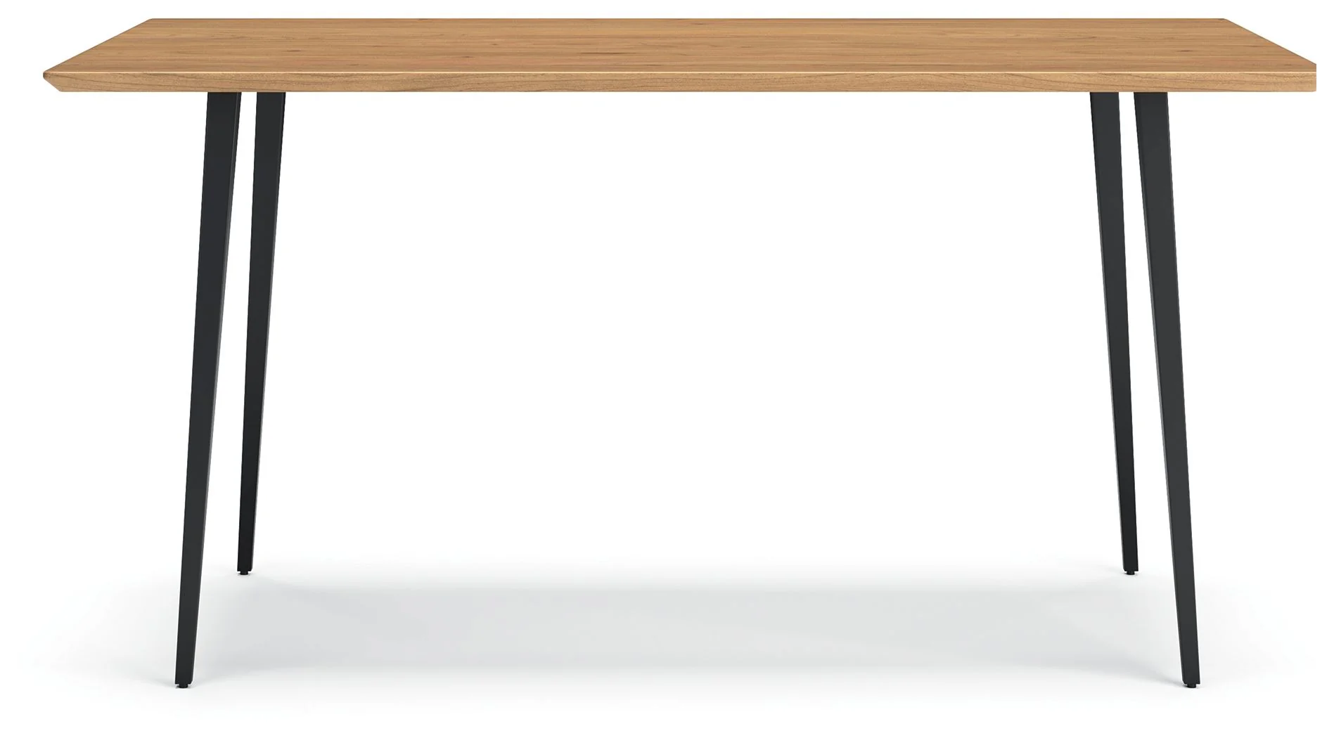 Gretlynn - Rectangular Dining Room Table - Black / Natural - Image 4