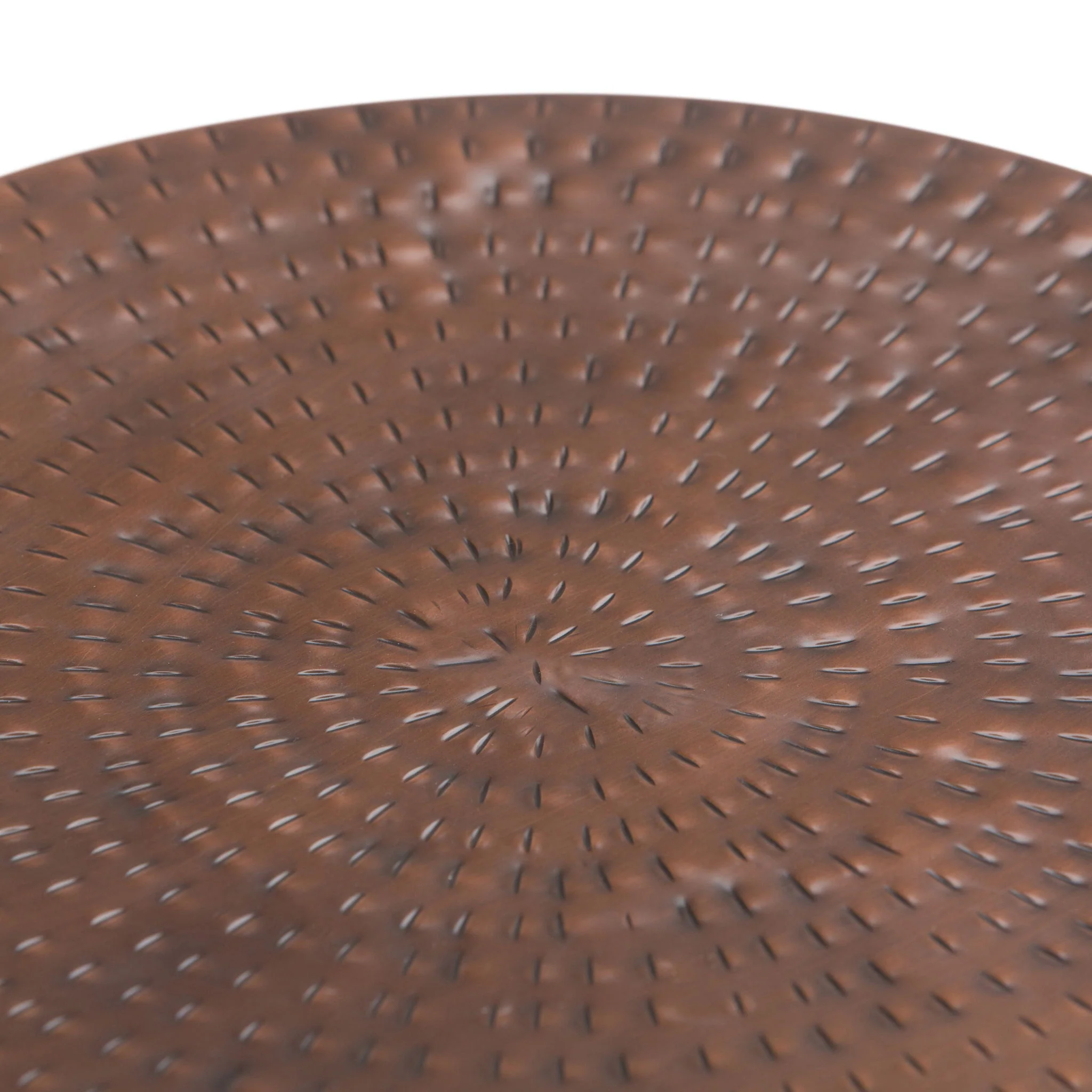 Griffen - Handcrafted Metal Storage Accent Table - Image 4