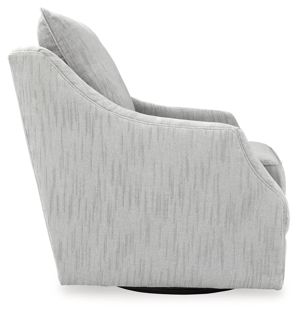 Gubbins - Swivel Accent Chair - Gray - Image 6