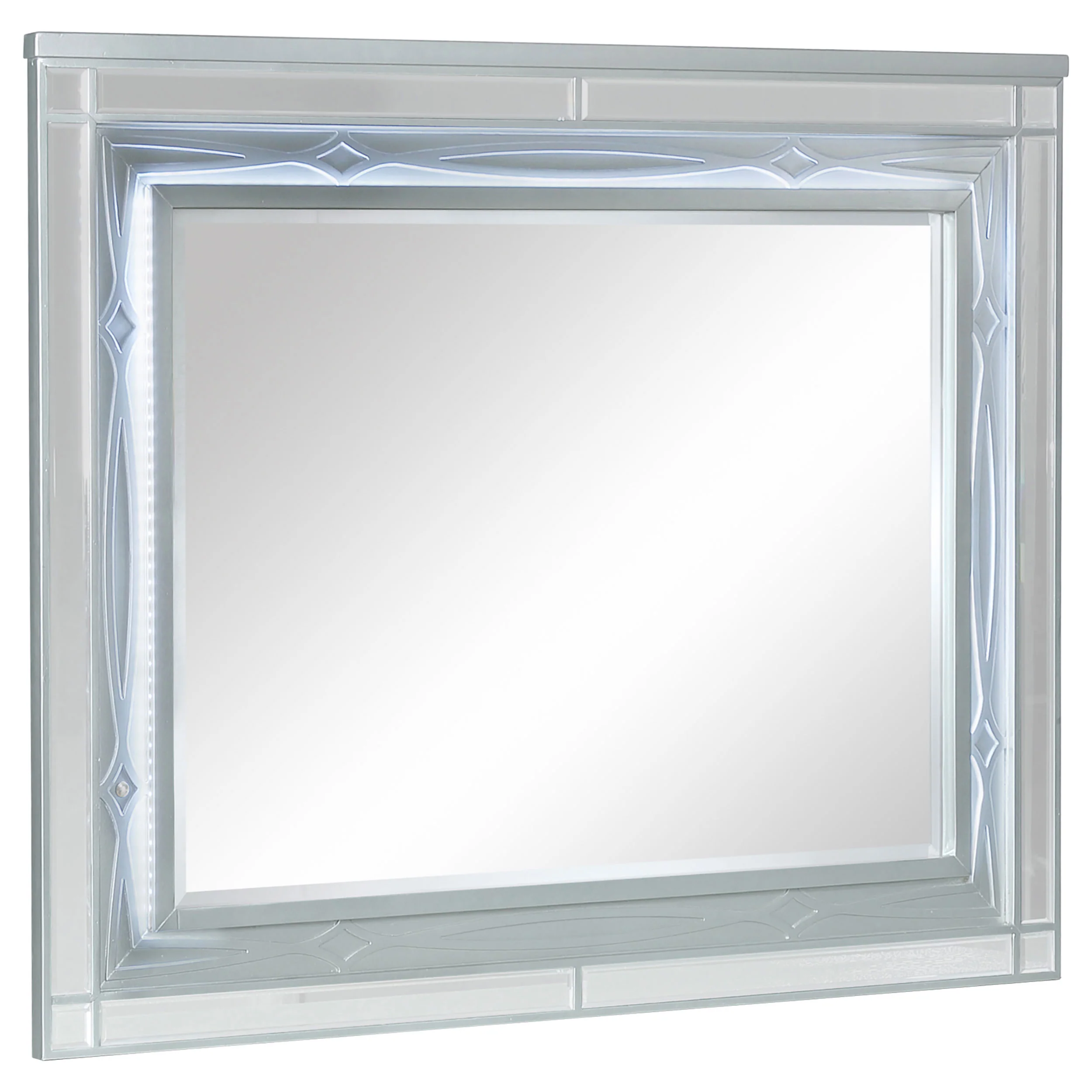 Gunnison - Dresser Mirror - Silver Metallic - Image 7