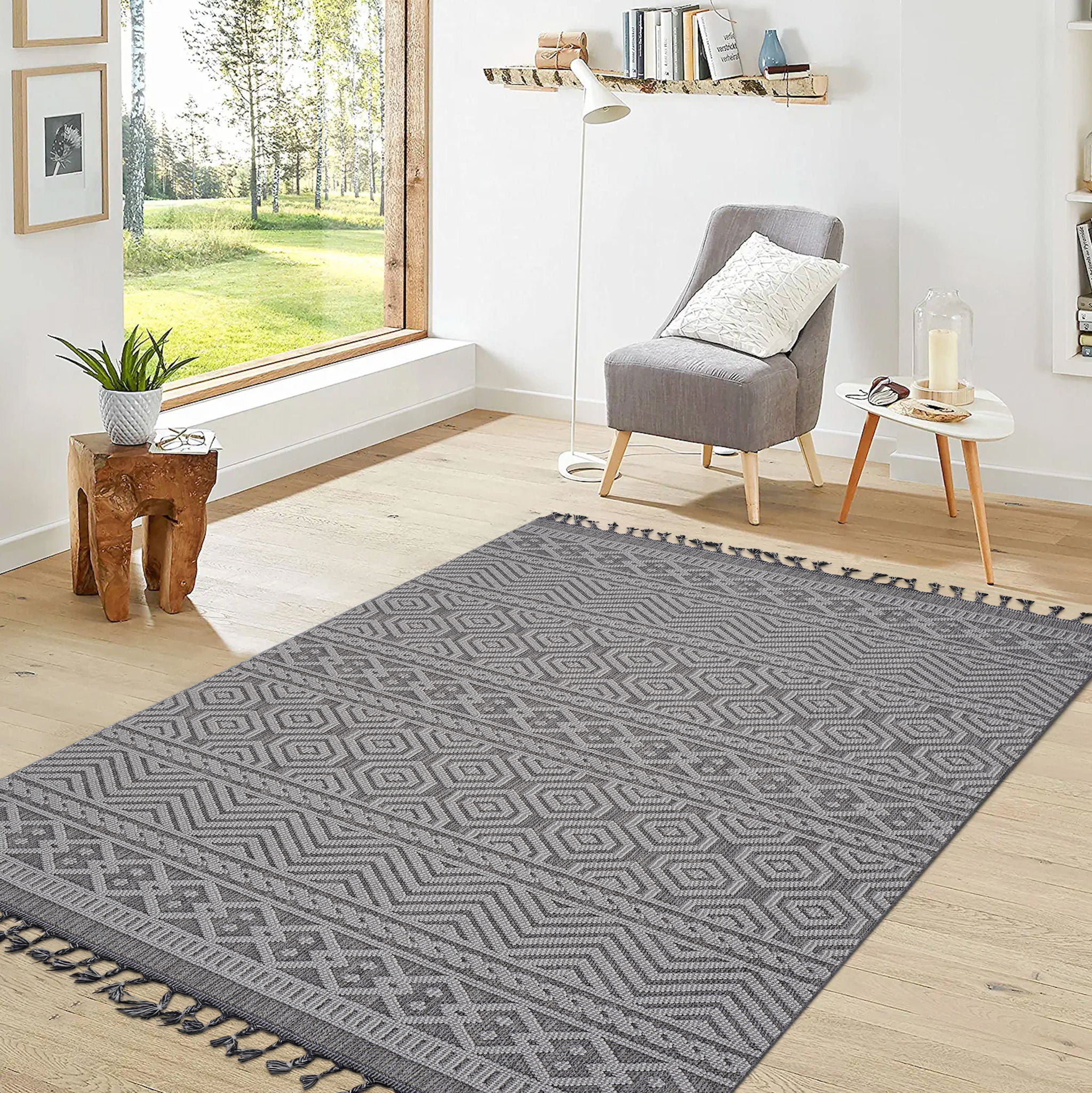 Guros - Geometric Indoor / Outdoor Area Rug - Image 12