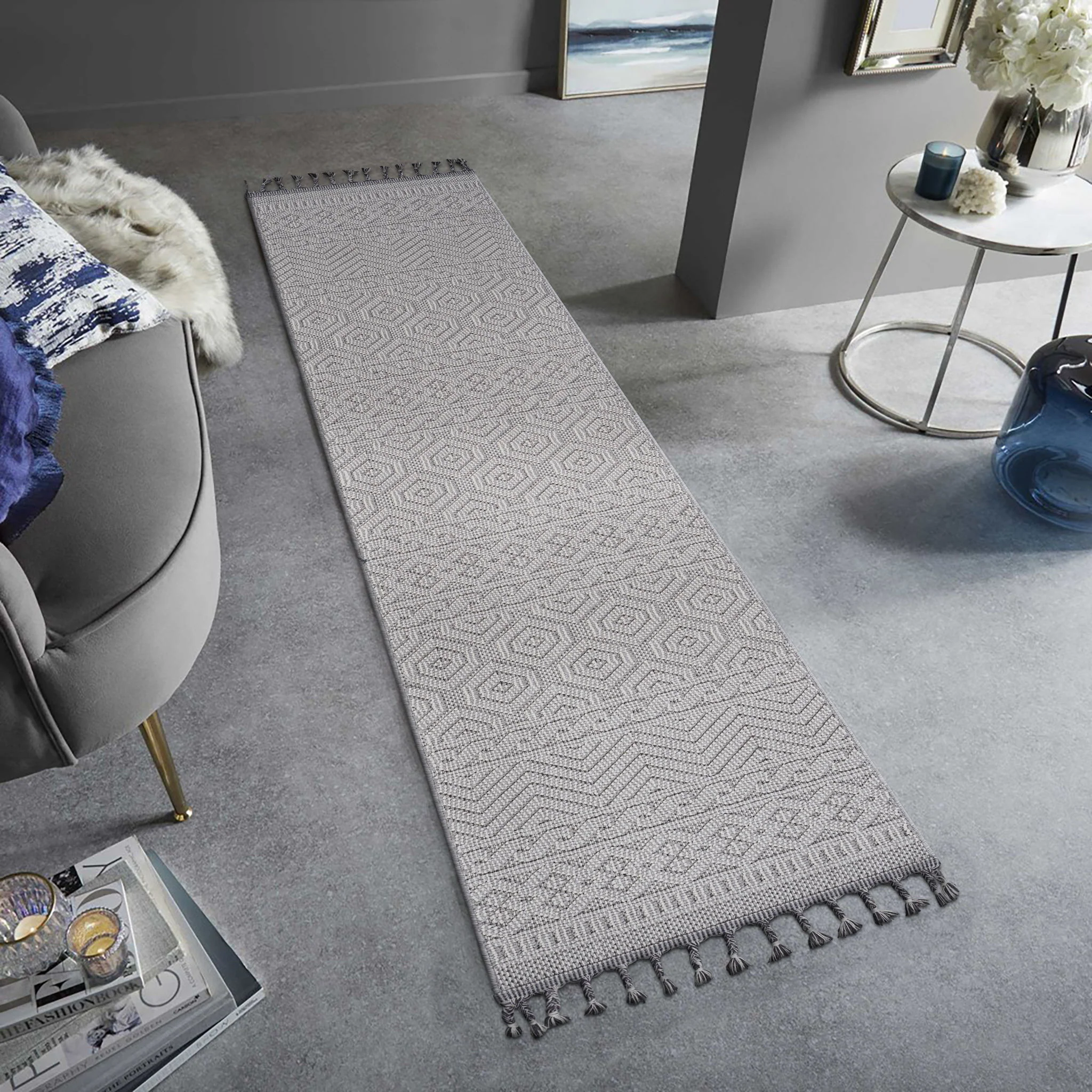 Guros - Geometric Indoor / Outdoor Area Rug - Image 2