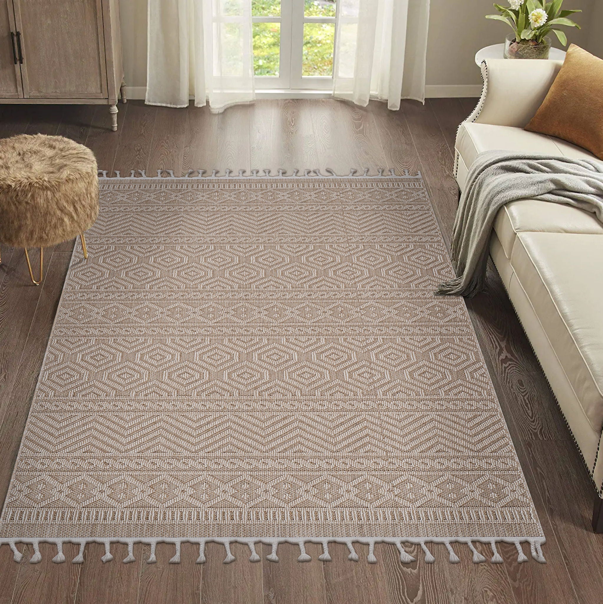 Guros - Geometric Indoor / Outdoor Area Rug - Image 5