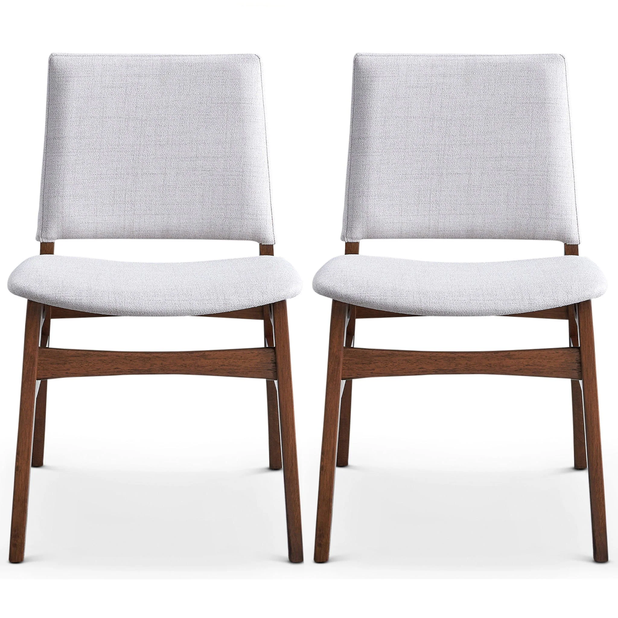 Gusto - Dining Chair (Set of 2) - Brown / Light Gray - Image 9